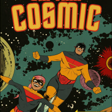 The Adventures of Captain Cosmic . Comic project by Andy Clift - 04.22.2024