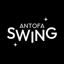 Antofaswing. Un proyecto de Br, ing e Identidad, Tipografía y Diseño de logotipos de Fran Vidal Martinez - 22.04.2024