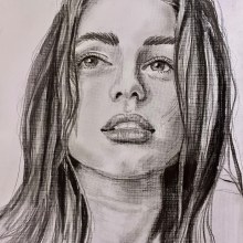 My project for course: Realistic Pencil Portraiture: Capture Stories and Emotions. Traditional illustration, Pencil Drawing, Drawing, Portrait Illustration, Portrait Drawing, and Realistic Drawing project by Deborah Quin - 04.22.2024