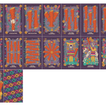 Mi proyecto del curso: Ilustración para el Tarot: Estilo mexicano, día de los muertos. Un projet de Dessin, Illustration numérique et Illustration à l'encre de Valerie Manzano - 23.04.2024