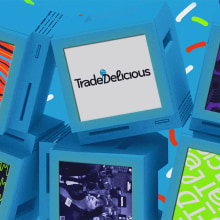 Trade Delicious | Financial Broadcast Identity Ein Projekt aus dem Bereich Design, Br, ing und Identität, Grafikdesign und Multimedia von graunaproject - 20.09.2023