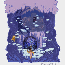 My project for course: Forest Fantasy Illustration in Procreate & Photoshop. Un proyecto de Ilustración digital, Ilustración infantil y Dibujo digital de Isabel Bozarth - 22.04.2024
