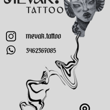 Aprendiz tattoo. Desenho de tatuagens projeto de anisalas112001 - 24.04.2024