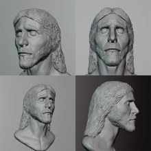 Mi proyecto del curso: Retrato 3D realista con ZBrush y KeyShot Ein Projekt aus dem Bereich 3D, 3-D-Modellierung und Design von 3-D-Figuren von Adolfo Torres - 13.03.2024