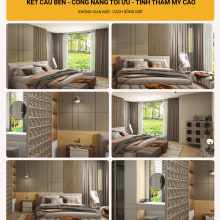 Công ty thiết kế hoàn thiện nội thất uy tín . Publicidade projeto de Kiến Trúc Khang Vinh - 25.04.2024