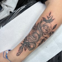 Mi proyecto del curso: Tatuaje para principiantes. Tattoo Design project by Isabel Carmona Vicedo - 04.04.2024