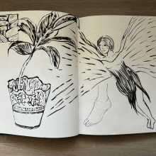 My project for course: Daily Sketching for Creative Inspiration. Ilustração tradicional, Esboçado, Criatividade, Desenho, e Sketchbook projeto de Susie Young - 25.04.2024