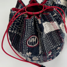 Sashiko Rice Bag. Arts, and Crafts project by Philippa Adams - 04.25.2024