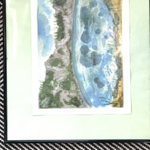 Mi proyecto del curso: Paisajes naturales en acuarela. Un proyecto de Bellas Artes, Pintura y Pintura a la acuarela de tere.21 - 25.04.2024