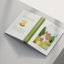 Among the Trees - book cover illustration. Un proyecto de Ilustración tradicional y Pintura a la acuarela de Jess Alem - 07.04.2024