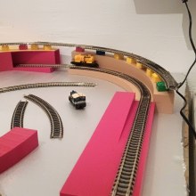 Elaboración rampas en maqueta de tren Ein Projekt aus dem Bereich 3D, Architektur, Möbeldesign und - bau, L, schaftsbau, Skulptur, Spielzeugdesign und 3-D-Modellierung von Jose Manzanera - 25.04.2024