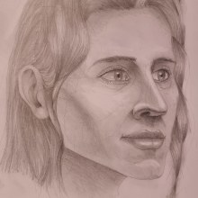 My project for course: Figure Drawing: The Human Head. Un progetto di Belle arti, Disegno a matita, Disegno, Ritratto illustrato, Disegno di ritratti, Disegno realistico e Disegno anatomico di ian_loveridge - 26.04.2024