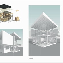 Mi proyecto del curso: Diseño y modelado arquitectónico 3D con Revit. 3D, Architecture, Interior Architecture, 3D Modeling, Digital Architecture, and ArchVIZ project by Armando Gabriel Luna - 04.26.2024