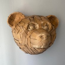 My project for course: Cardboard Sculptures for Beginners. Character Design, Arts, Crafts, Fine Arts, and Sculpture project by Mona Jakobsen - 04.28.2024