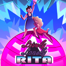 Lonely Lovely Rita - Masters Shortfilm (Visual and Character Design). Character Design, and 2D Animation project by Mar Reig - 04.28.2024