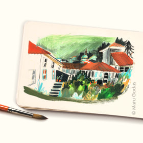 Rediscover Your Creativity with Sketchbooking. A bundle with courses