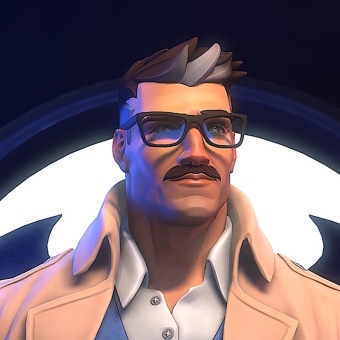 Commissioner James Gordon. 3D, Character Design, Comic, 3D Animation, 3D Modeling, and Video Games project by gesiOH - 04.05.2020