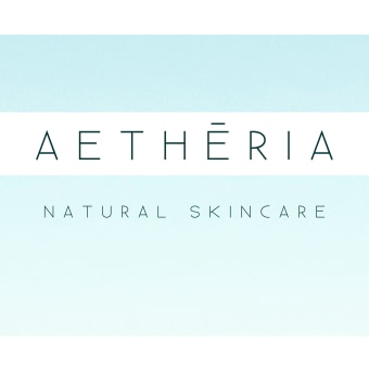 AETHĒRIA natural skincare. Br, ing, Identit, Naming, Lettering, and Logo Design project by lynkalogirou - 09.25.2020
