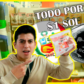 Que puedo comprar por $ 1 sol Peruano.. Un proyecto de Vídeo, Redes Sociales y YouTube Marketing de José Antonio Valencia Aliaga - 03.11.2021