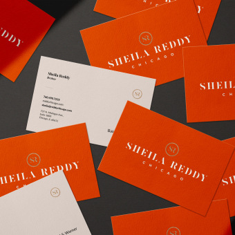 Sheila Reddy Brand Identity. Un proyecto de Br, ing e Identidad, Diseño gráfico y Estrategia de marca						 de Kevin Craft - 12.06.2022