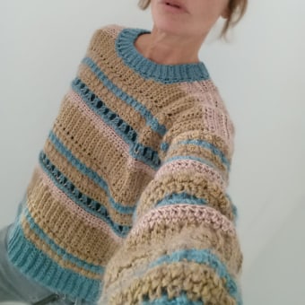Mi proyecto del curso: Prendas a crochet llenas de color y textura. Moda, Design de moda, Tecido, Crochê, e Design têxtil projeto de charli_b - 16.11.2022