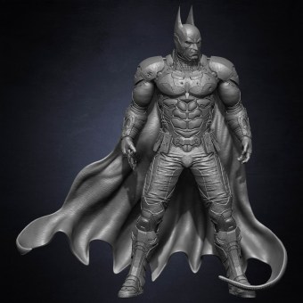 Batman Arkham Knight Warner Bros Vol 02 Sculpted by Yacine BRINIS. 3D, 3D Modeling, and 3D Character Design project by Yacine BRINIS - 01.13.2023