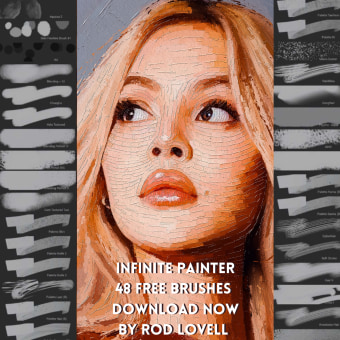 Best Brushes - Infinite Painter for beginners - Free Download by Rod Lovell . Pencil Drawing, Drawing, Digital Illustration, Portrait Illustration, Portrait Drawing, Realistic Drawing, Artistic Drawing, Digital Drawing, Figure Drawing, and Colored Pencil Drawing project by Rod Lovell - 11.29.2023