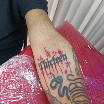 Mi Proyecto del curso: Tatuaje para principiantes. Fotografia, e Desenho de tatuagens projeto de Aline Saldaña - 17.03.2024