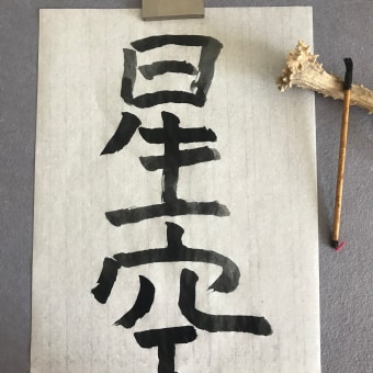 Mi proyecto del curso: Shodo: introducción a la caligrafía japonesa. Un projet de Calligraphie, Brush painting, Calligraphie au brush pen, St , et les de calligraphie de sam_470 - 04.04.2024