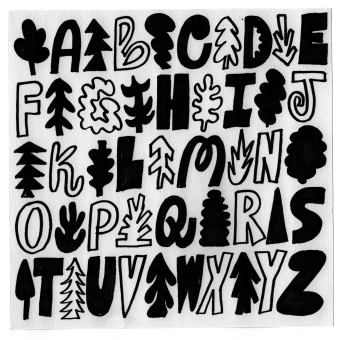 Marker Pen Lettering. Un progetto di Design, Direzione artistica, Tipografia, Creatività, H e lettering di Adam Hayes - 08.04.2024