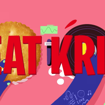 Eat Krit & Repeat. Publicidade, Animação de personagens, e Animação 2D projeto de Ale Romero - 10.03.2023