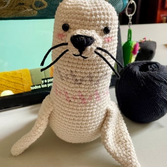 Mi proyecto del curso: Crochet: crea y transforma tus amigurumis. Un proyecto de Artesanía, Tejido, DIY, Amigurumi y Diseño textil de alma2376 - 17.04.2024