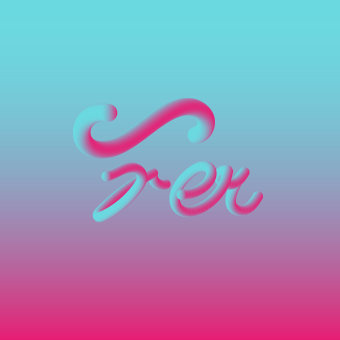 Mi nombre. Design, Lettering, Vector Illustration, and Digital Illustration project by Fer Islas - 03.31.2024