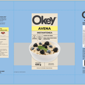 OKEY packagings. Un projet de Design , Br, ing et identité, Design graphique, Architecture de l'information , et Conception de produits de dgdiarco - 01.04.2024