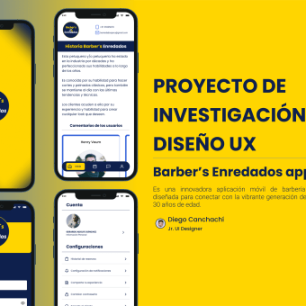 Mi proyecto del curso: Introducción al diseño UX. Un proyecto de UX / UI, Diseño Web, Diseño mobile y Diseño digital de Diego Félix Canchachí Huamán - 20.04.2024