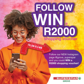 WIN by simply following our page!. Marketing, Social Media, Digital Marketing, Mobile Marketing, Instagram, Facebook Marketing, Instagram Marketing, Growth Marketing, and SEM project by Janine Venter - 04.23.2024