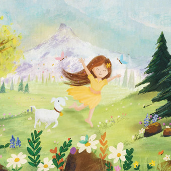 My project for course: Children’s Illustration with Procreate: Paint Magical Scenes. Digital Illustration, Children's Illustration, Digital Painting, and Picturebook project by arthi.lasha - 04.24.2024