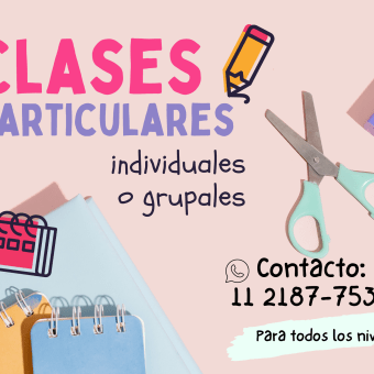Clases particulares. Education project by Cecilia Carunchio - 02.01.2024