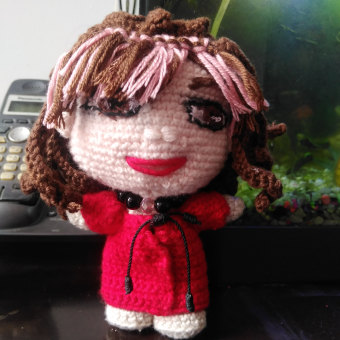 Mi proyecto del curso: Amigurumis: personas tejidas a crochet. Amigurumi projeto de Óscar Daniel Martínez Calderón - 22.04.2024