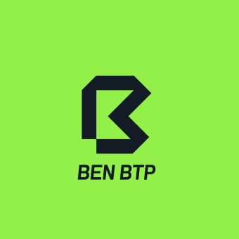 BEN BTP: Meaningful Visual Identity Design: From Brief to Pitch. Un projet de Direction artistique, Br, ing et identité, Design graphique , et Création de logos de kwebnda1721446 - 28.04.2024