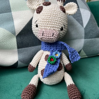 Mi proyecto del curso: Amigurumi para principiantes: teje animales en crochet. Un projet de Artisanat, Conception de jouets, Crochet, Amigurumi , et Design textile de karen_ghazal - 29.04.2024