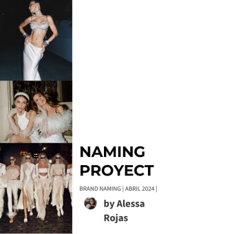 NAMING BRIEF . Br, ing, Identit, Creative Consulting, Design Management, and Naming project by Alessa Rojas - 04.26.2024