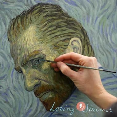 Loving Vincent: la primera película pintada al óleo cuadro por cuadro