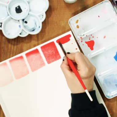 How to Create Transparencies with Watercolors