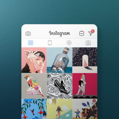 Illustration Tutorial: How to Launch Your Instagram Profile