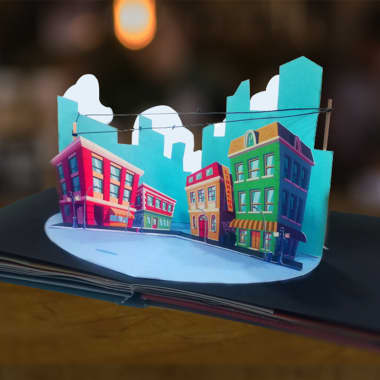 Fold-out Inspiration From a Pop-Up Book Creator
