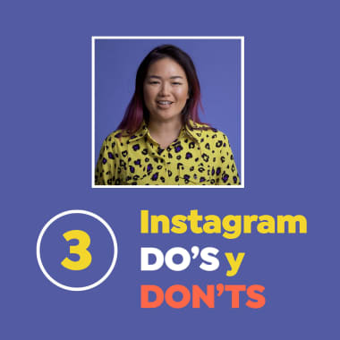 Descubra os Dos and Don'ts do Instagram, com Dot Lung