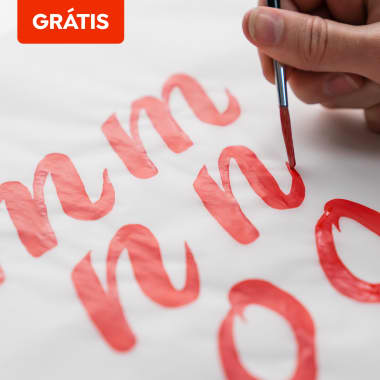 Download grátis: Folhas de exercícios para brush lettering