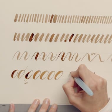 Tutorial Brush Pen: traços básicos das letras