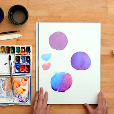Three Ways to Mix Watercolors